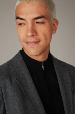 Strellson Anzüge-Anzug Acon-Luc, dunkelgrau meliert