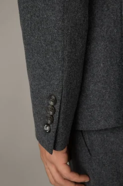 Strellson Anzüge-Anzug Acon-Luc, dunkelgrau meliert