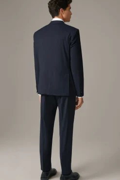 Strellson Anzüge-Anzug Aidan-Max, dunkelblau gemustert