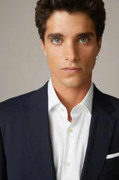 Strellson Anzüge-Anzug Aidan-Max, dunkelblau gemustert