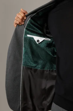 Strellson Anzüge-Anzug Aidan-Max, dunkelgrau meliert