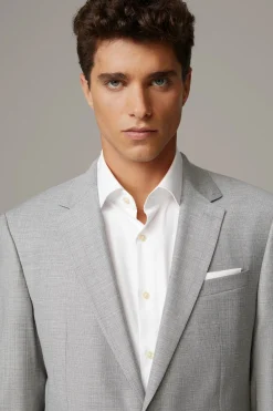 Strellson Anzüge-Anzug Aidan-Max, hellgrau meliert