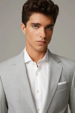 Strellson Anzüge-Anzug Caidan-Madden, hellgrau meliert