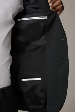 Strellson Anzüge-Anzug Rick-Jans, dunkelgrau gemustert