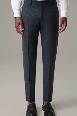 Strellson Hosen-Anzughose Melwin, navy kariert