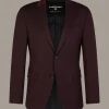 Strellson Baukastenanzüge|Anzüge-Baukasten-Anzug Aidan-Melwin, bordeauxrot