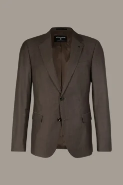 Strellson Baukastenanzüge|Anzüge-Baukasten-Anzug Alzer-Melwin, braun gemustert