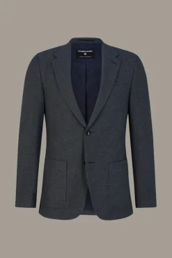 Strellson Baukastenanzüge|Anzüge-Baukasten-Anzug Arndt-Kynd, dunkelblau kariert