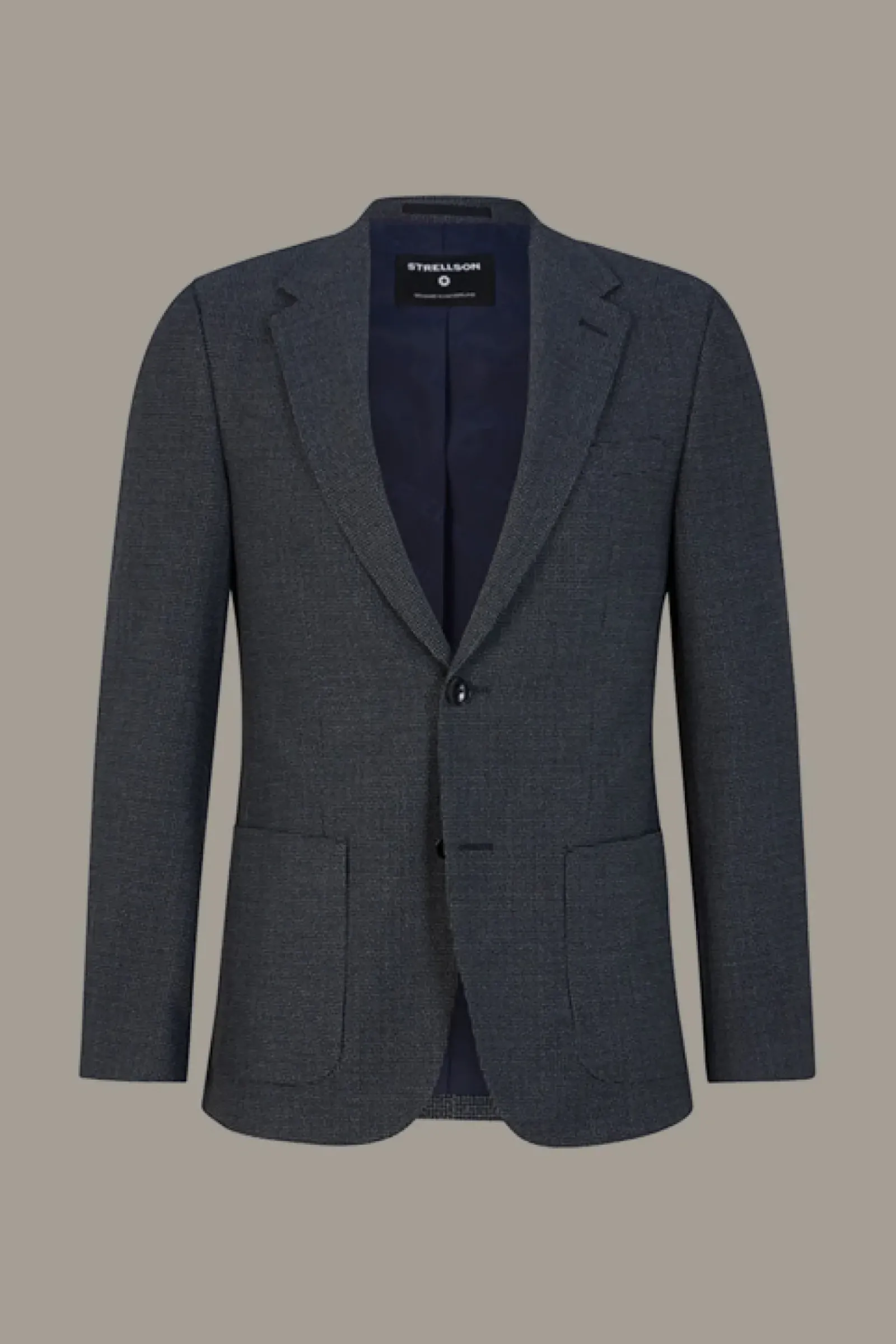 Strellson Baukastenanzüge|Anzüge-Baukasten-Anzug Arndt-Kynd, dunkelblau kariert