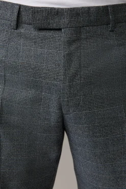 Strellson Hosen-Baukasten-Anzughose Kynd, navy kariert