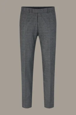 Strellson Hosen-Baukasten-Anzughose Kynd, navy kariert