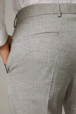 Strellson Hosen-Baukasten-Anzughose Luc, hellgrau meliert