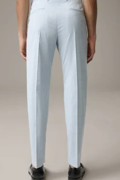 Strellson Hosen-Baukasten-Anzughose Madden, pastellblau gemustert