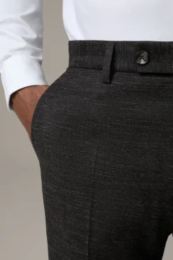 Strellson Hosen-Baukasten-Anzughose Till, dunkelbraun meliert