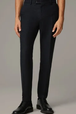 Strellson Hosen-Baukasten-Anzughose Till, navy strukturiert