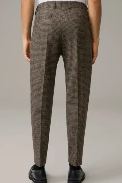 Strellson Hosen-Baukasten-Bundfaltenhose Lois, kariert