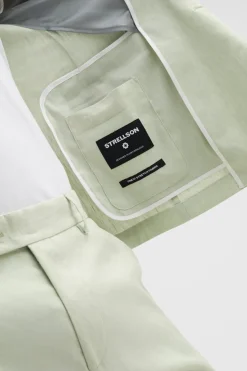 Strellson Sakkos-Baukasten-Leinen-Mix-Sakko Acon, hellgr&uuml;n