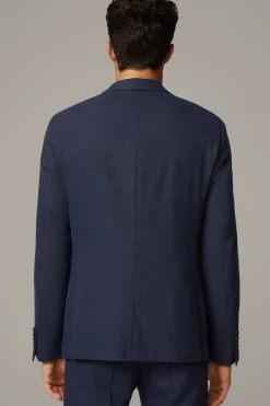 Strellson Sakkos-Baukasten-Sakko Acon, dunkelblau meliert