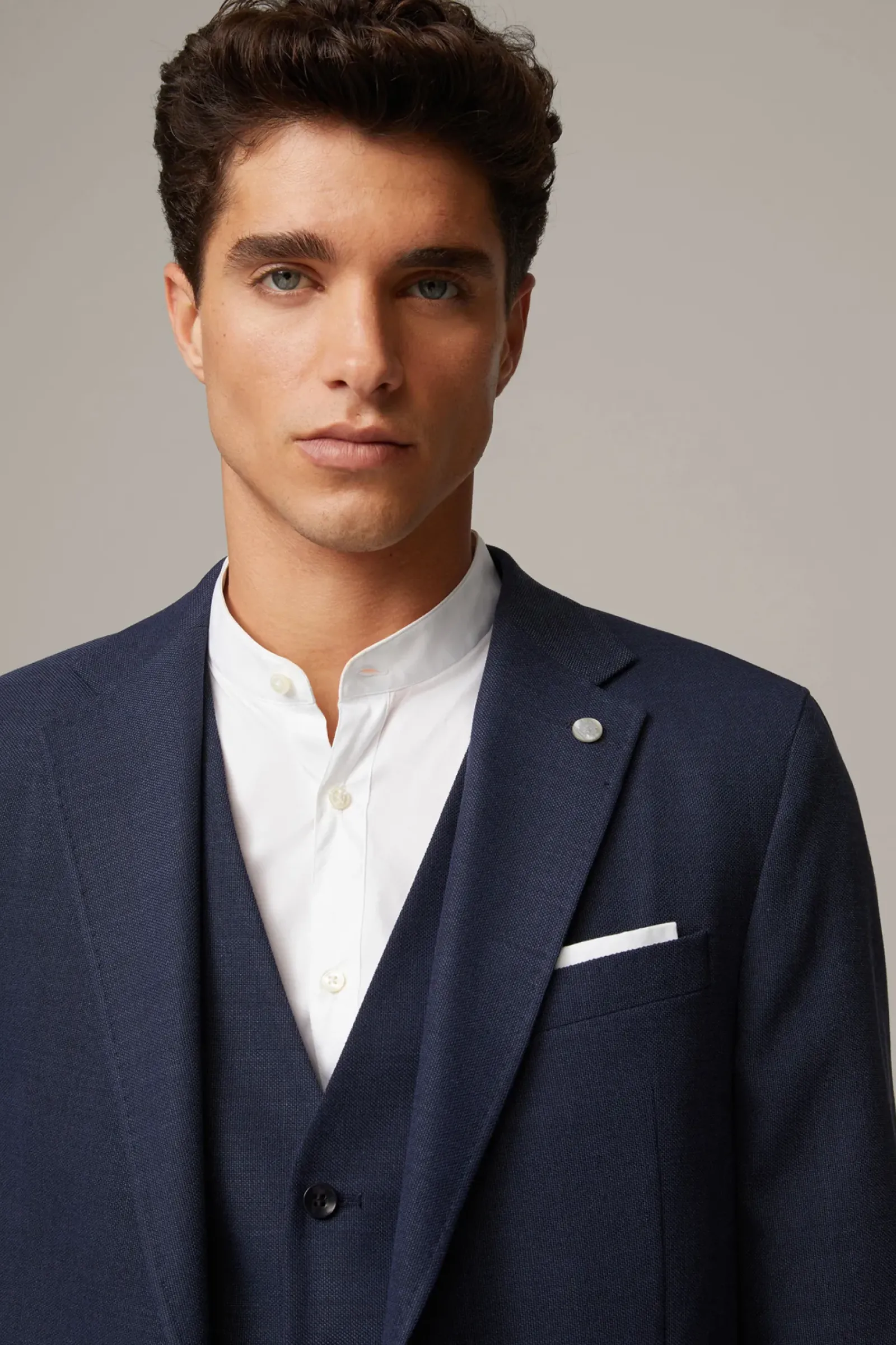 Strellson Sakkos-Baukasten-Sakko Acon, dunkelblau meliert