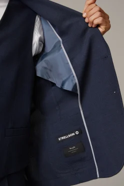Strellson Sakkos-Baukasten-Sakko Acon, dunkelblau meliert