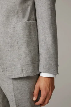 Strellson Sakkos-Baukasten-Sakko Acon, hellgrau meliert