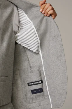 Strellson Sakkos-Baukasten-Sakko Acon, hellgrau meliert