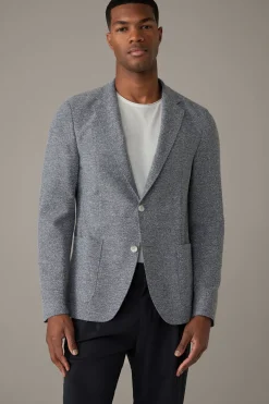 Strellson Sakkos-Baukasten-Sakko Addy, blau meliert