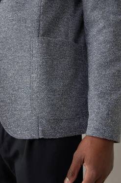 Strellson Sakkos-Baukasten-Sakko Addy, blau meliert