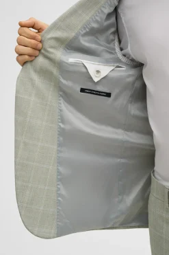 Strellson Sakkos-Baukasten-Sakko Aidan, hellgr&uuml;n kariert