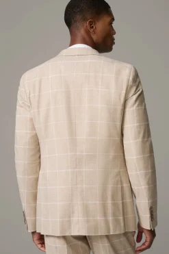 Strellson Sakkos-Baukasten-Sakko Alzer, beige kariert