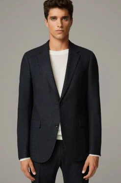 Strellson Sakkos-Baukasten-Sakko Alzer, navy strukturiert