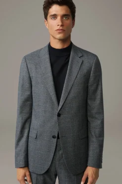 Strellson Sakkos-Baukasten-Sakko Alzer, navy kariert