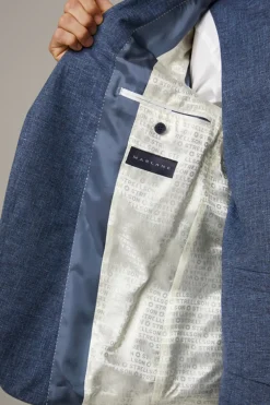 Strellson Sakkos-Baukasten-Sakko Arndt, blau meliert