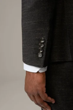 Strellson Sakkos-Baukasten-Sakko Arndt, dunkelbraun meliert