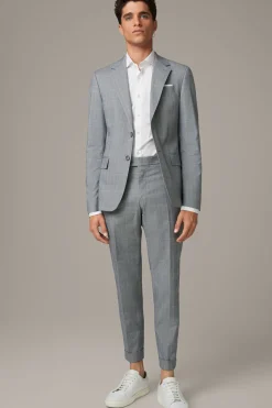 Strellson Sakkos-Baukasten-Sakko Caidan, grau kariert