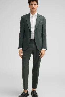 Strellson Sakkos-Baukasten-Woll-Mix-Sakko Arndt, oliv