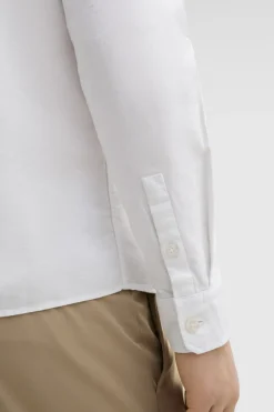 Strellson Hemden-Baumwoll-Hemd Nero, wei&szlig;