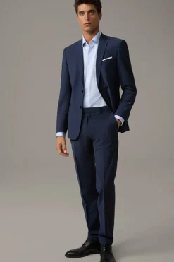 Strellson Hemden-Baumwoll-Hemd Stan, blau