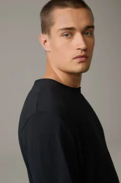 Strellson Tshirts & Sweats-Baumwoll-Longsleeve Tyler,