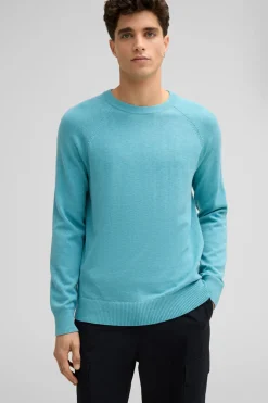 Strellson Strick-Baumwoll-Mix-Pullover Loio, meliert