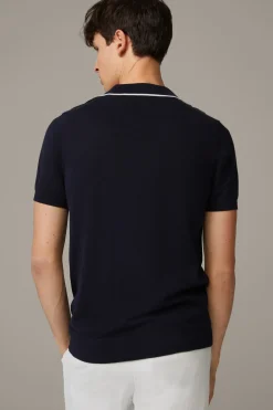 Strellson Poloshirts|Strick-Baumwoll-Strick-Poloshirt Kito,