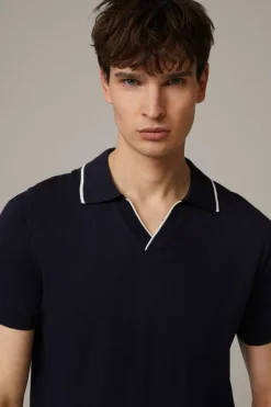 Strellson Poloshirts|Strick-Baumwoll-Strick-Poloshirt Kito,