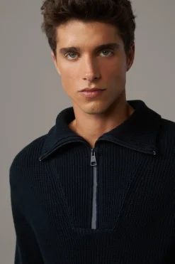 Strellson Strick-Baumwoll-Troyer Artem,