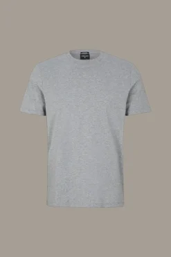 Strellson Tshirts & Sweats-Baumwoll-T-Shirt Clark, grau meliert