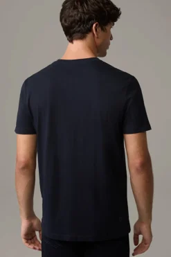 Strellson Tshirts & Sweats-Baumwoll-T-Shirt Clark, navy
