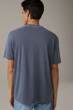 Strellson Tshirts & Sweats-Baumwoll-T-Shirt Phillip, dunkelblau
