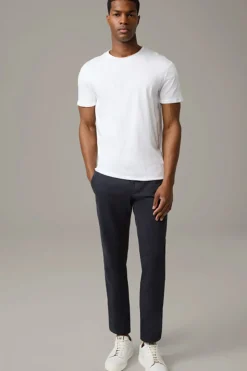 Strellson Tshirts & Sweats-Baumwoll-T-Shirt Tyler, wei&szlig;