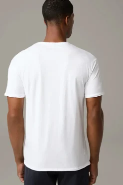 Strellson Tshirts & Sweats-Baumwoll-T-Shirt Tyler, wei&szlig;