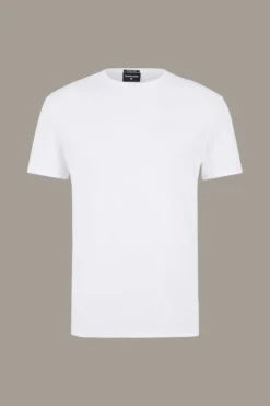 Strellson Tshirts & Sweats-Baumwoll-T-Shirt Tyler, wei&szlig;