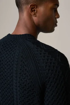 Strellson Strick-Bio-Baumwoll-Pullover Adrian, navy
